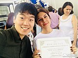 Ceremonia - Certificados de coreano