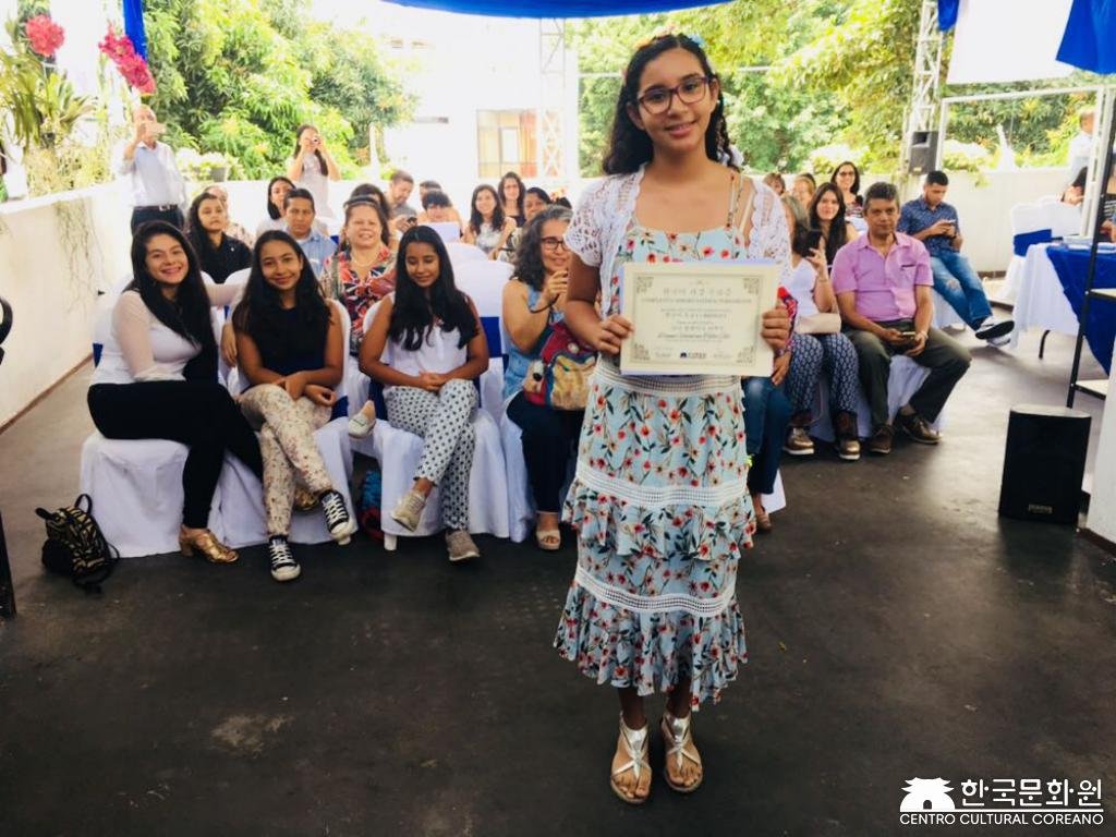 Ceremonia - Certificados de coreano