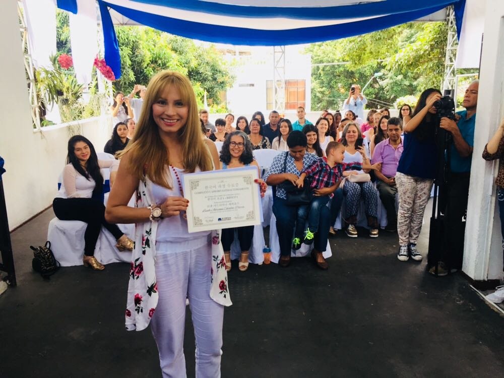 Ceremonia - Certificados de coreano