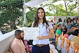 Primera ceremonia de certificados de coreano