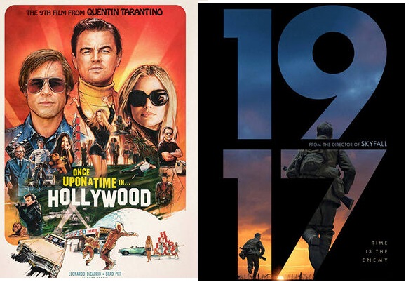 Once Upon a Time in Hollywood y 1917